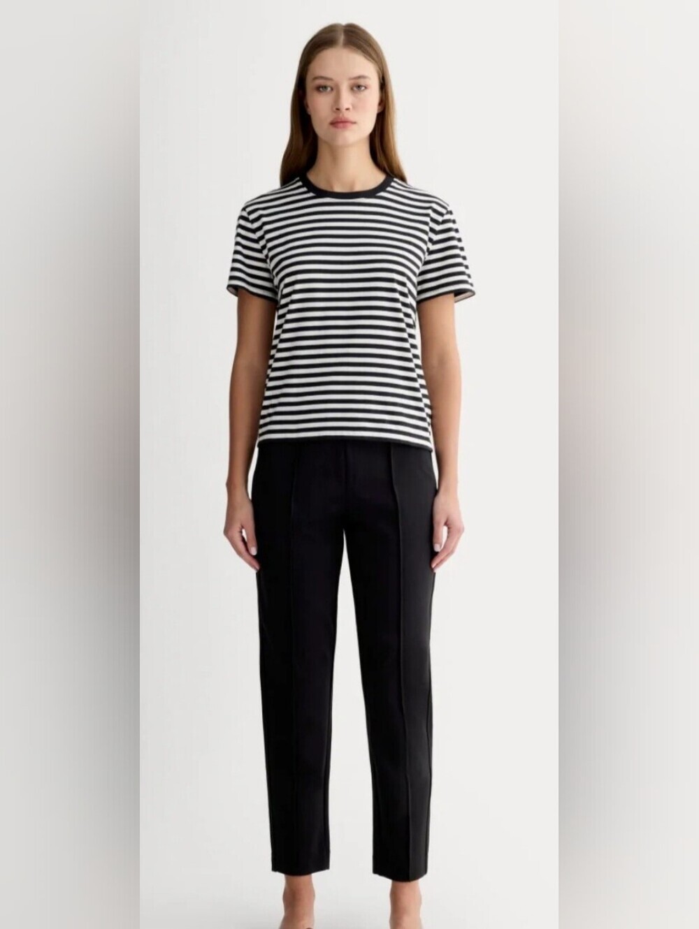 Everlane The Dream Pant Black Knit Trousers Size XL Business Casual Work